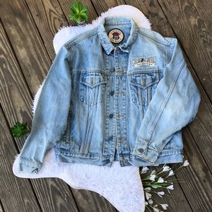 Disney Light Blue Jean Jacket